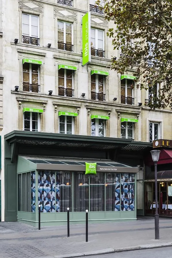 Ibis Styles Gare De L'est Tgv Hotel 3*